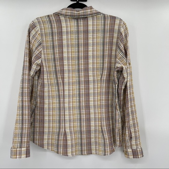 Woolrich Lightweight Plaid Button Down Top​ - Picture 2 of 6